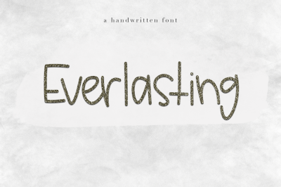 Everlasting - A Handwritten Font