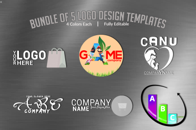Bundle of 6 Logo Designs