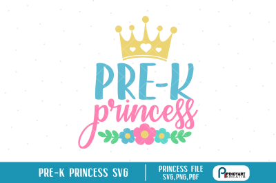 pre-k princess svg, princess svg, princess svg file, kindergarten svg