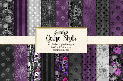 Gothic Skull Patterns