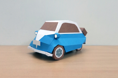 DIY BMW Isetta - 3d papercraft
