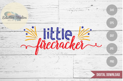 Little Firecracker SVG