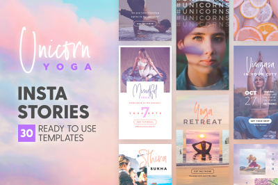 Instagram Stories - Unicorn Yoga Ed