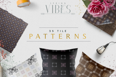 [Spring Vibes] 35 Tile Patterns -50%