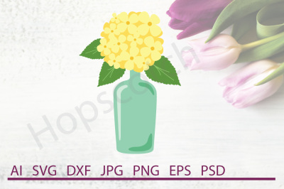 Flower SVG, Flower DXF, Cuttable File