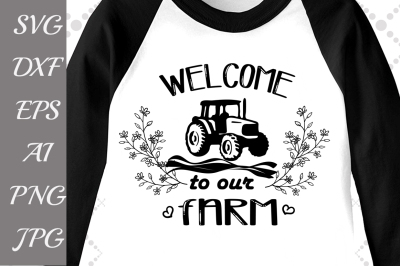 Welcome to our Farm Svg-FARM SIGN SVG