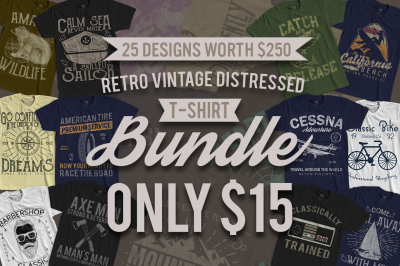 25 Retro Vintage T-Shirt Designs