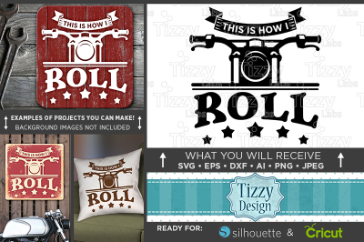 This Is How I Roll SVG File - Motorcycle Svg File - Motorcycle 736