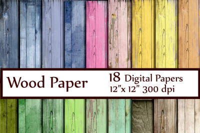 Wood Digital Paper,Wood texture 12x12