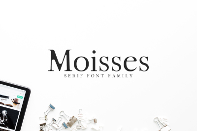 Moisses Serif Font Family Pack