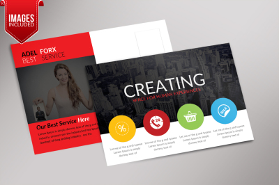 Creative Business PostCard Template