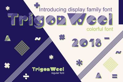 TrigonWeel font family