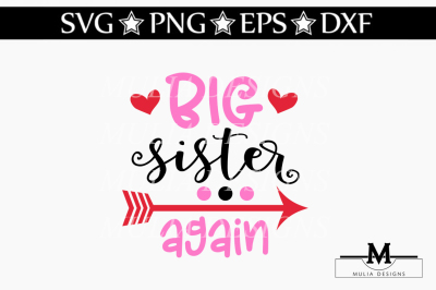 Big Sister Again SVG