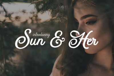 Sun &amp; Her Script Font