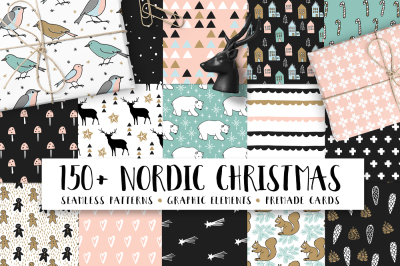 150+ Nordic Christmas set