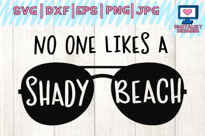 shady beach svg, summer svg, sunglasses svg