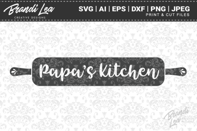 Papa's Kitchen SVG Cut Files