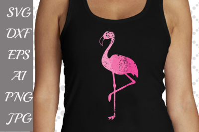 Flamingo Svg,FLAMINGO DISTRESSED, Ombre Flamingo