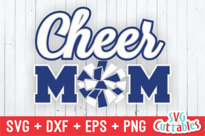 Cheer Mom svg cut file