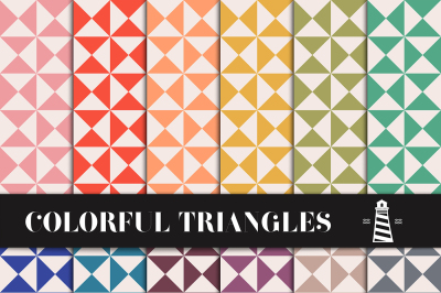 Colorful Triangle Patterns