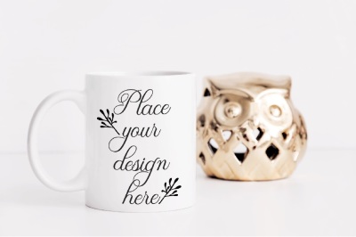 Coffee mug mockup white cup mock up psd smart cute feminine mockups
