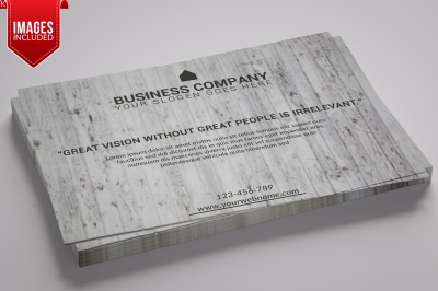 Business Flyer Template Landscape