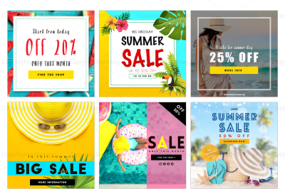 Summer Sale Social Medial Pack 