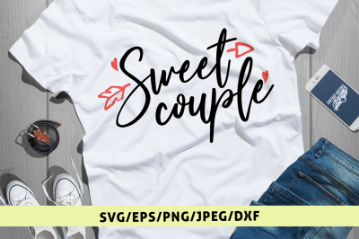 Sweet Couple - Svg Cut File