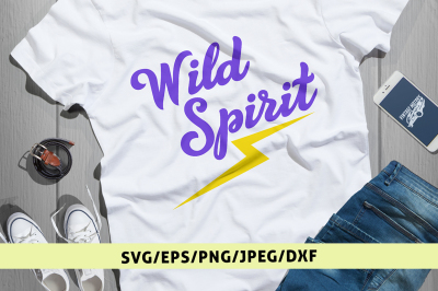 Wild Spirit - Svg Cut File