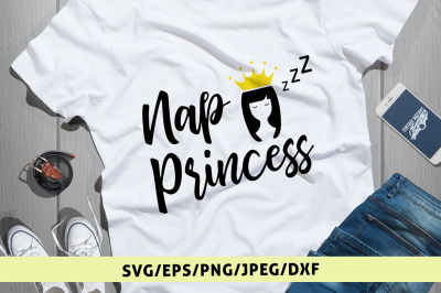 Nap Princess - Svg Cut File