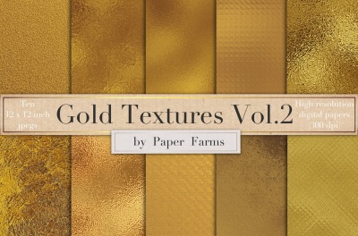 Gold foil textures 