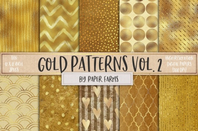 Gold patterns