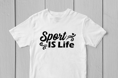 Sports Is Life - Svg Cut File