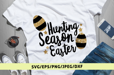 Hunting Season Easter - Svg Cut File