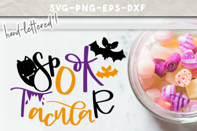 spooktacular svg file, halloween svg, halloween overlay