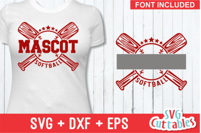 Softball svg Template 005&2C; svg cut file