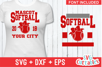 Softball svg Template 0011, svg cut file