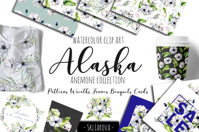 Alaska. Big Anemone Collection.