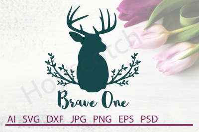 Deer SVG, Deer DXF, Cuttable File