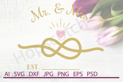 Knot SVG, Knot DXF, Cuttable File