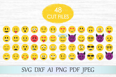 Emoji SVG, DXF, AI, PDG, PNG, JPEG