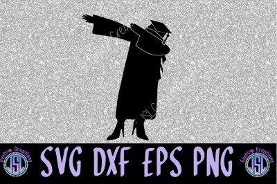 Dabbing 'Girl' Graduate SVG DXF EPS PNG Digital Download