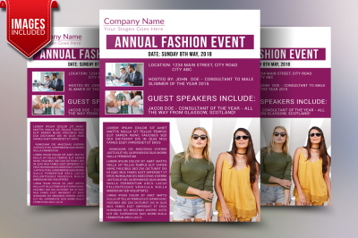 Fashion Flyer Template