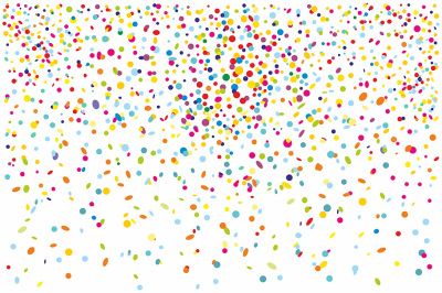 Colorful confetti