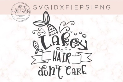 Lake hair Don't care SVG DXF PNG EPS