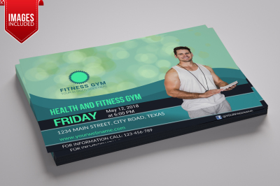 Fitness Flyer Template (Landscape)