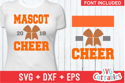 Cheer Template 007, svg cut file