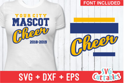 Cheer Template 0016, svg cut file
