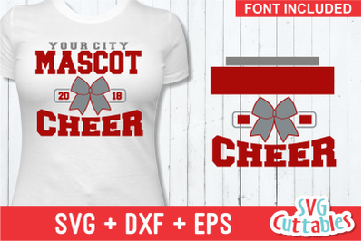 Cheer Template 0017, svg cut file