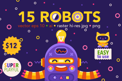 15 Robots and Character Creator